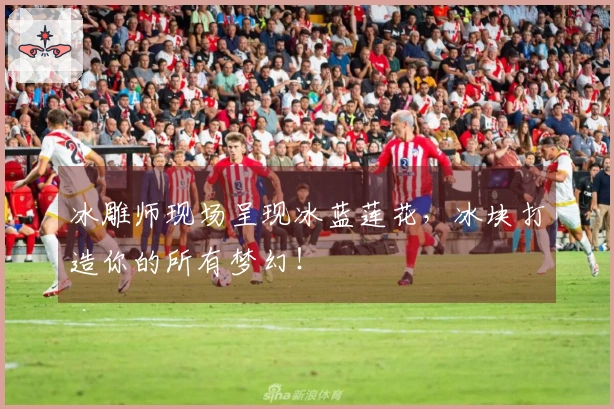 冰雕师现场呈现冰蓝莲花，冰块打造你的所有梦幻！